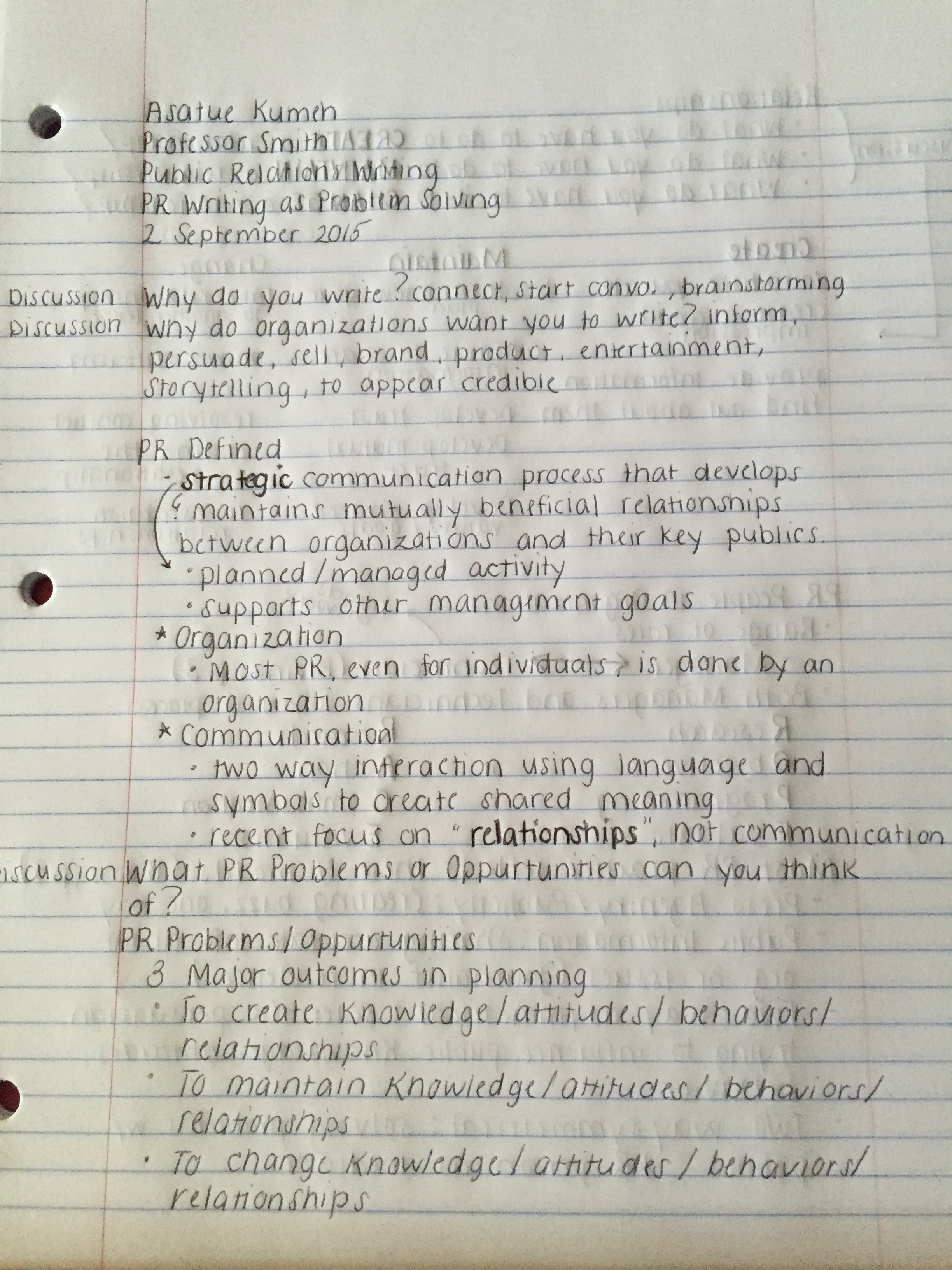 Problem Solving and Damage Control