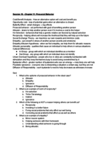 Final exam study guide