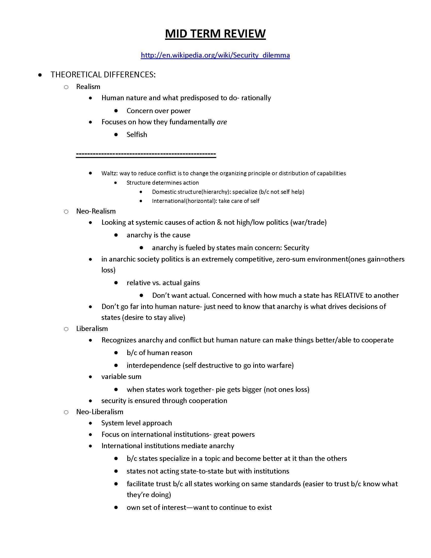 Comparative Politics