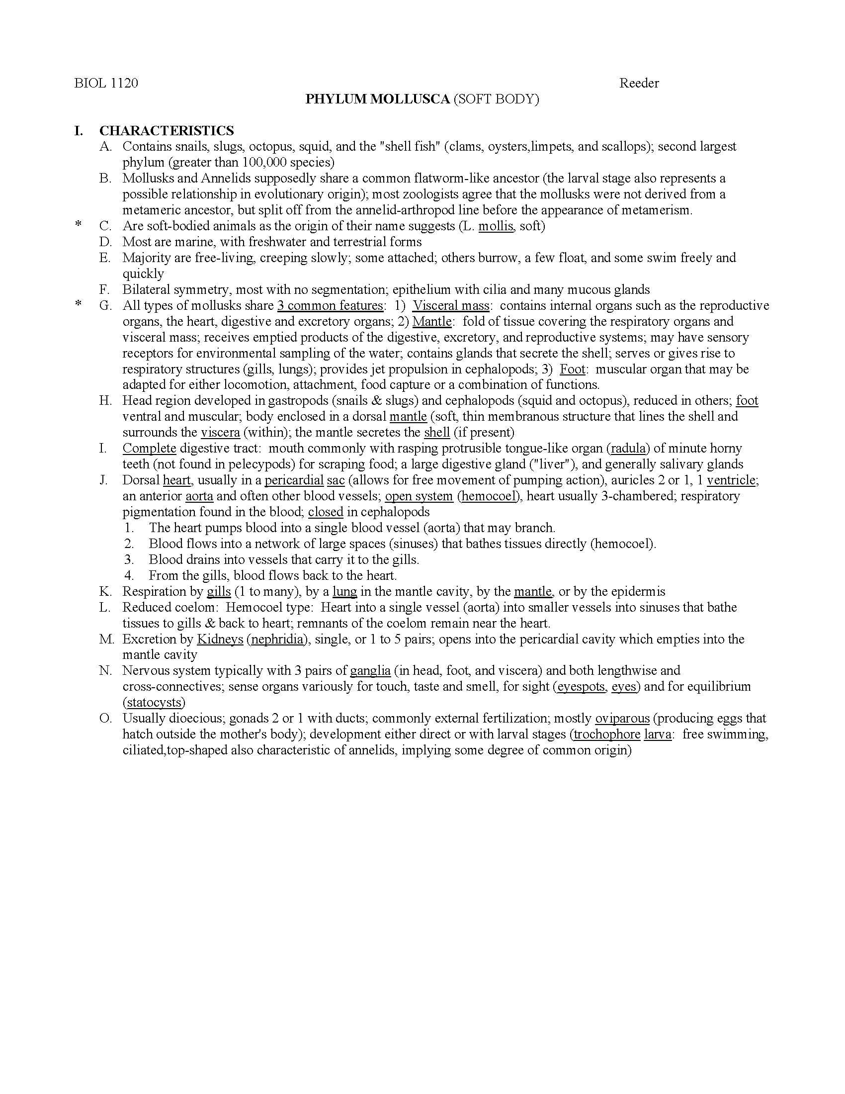 General Biology II