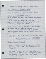 Process Design and Safety Study Guide for Quiz 2