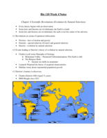 Bio 110 Week 4 Notes 