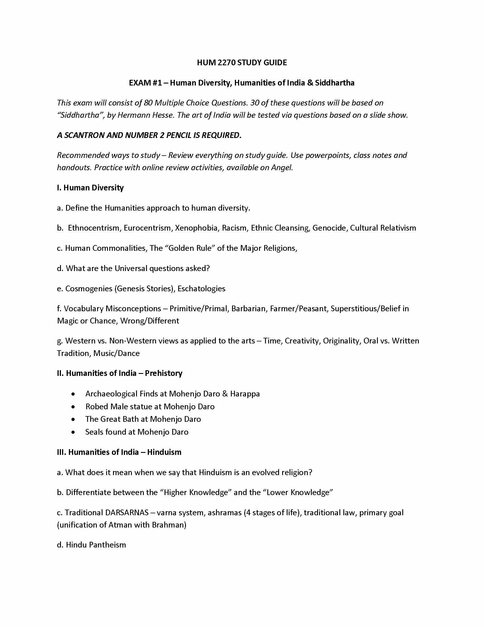 Contemporary Humanities