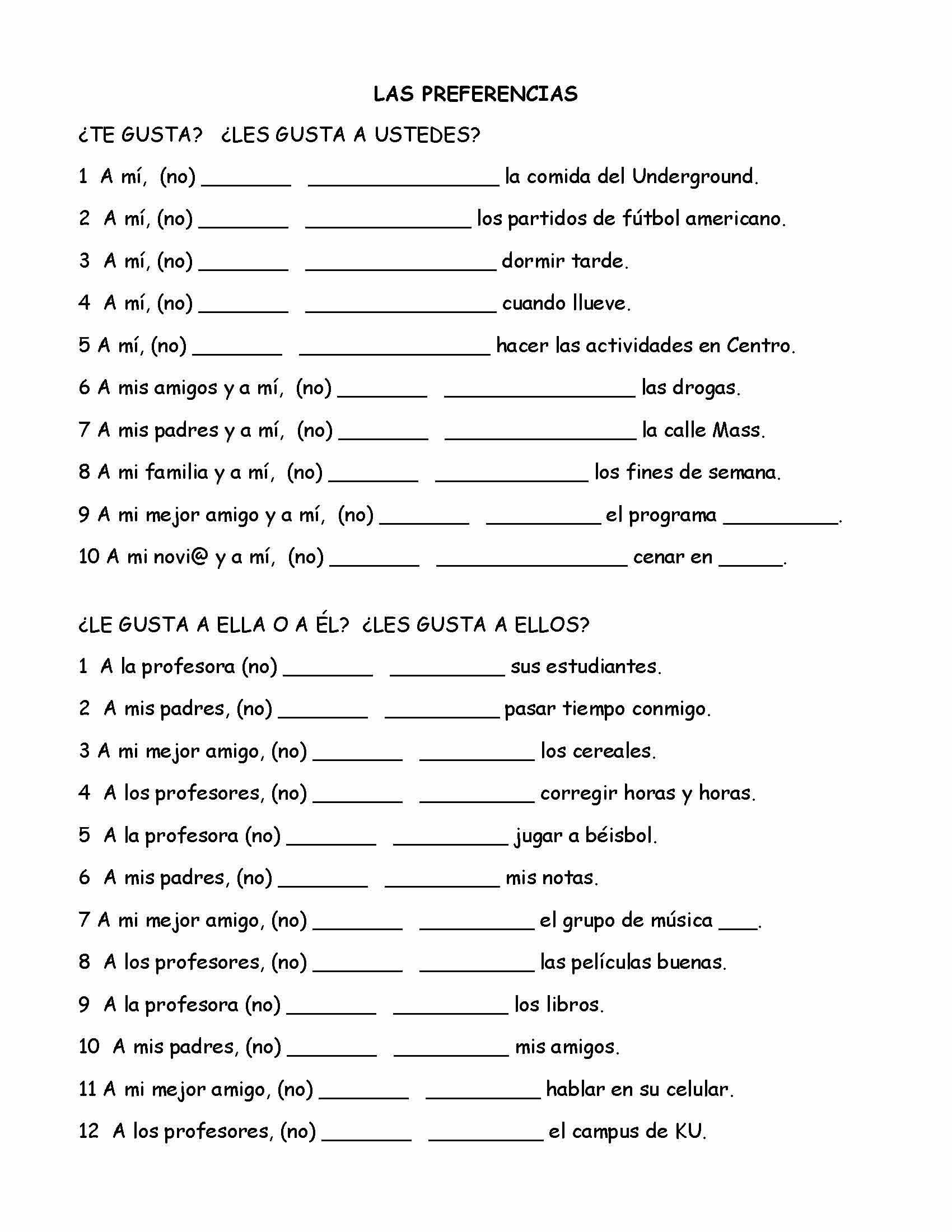 Intensive Elementary Spanish