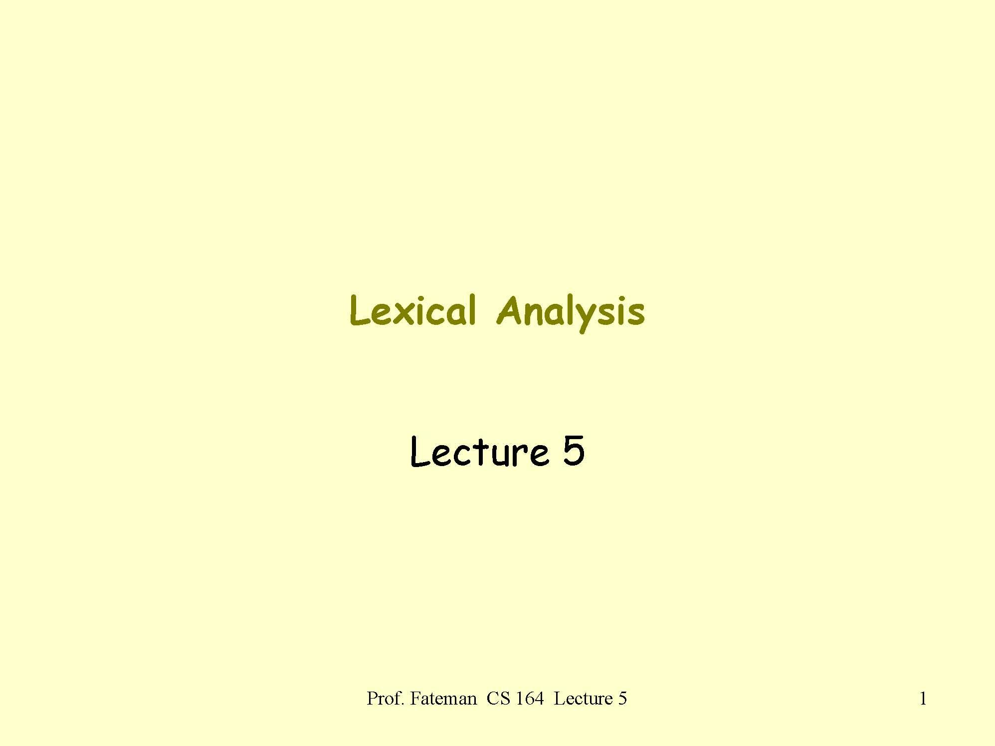 Programming Languages and Compilers