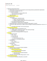 Week 6 - PHCL 2600 Notes