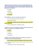 ECO 212 Final Exam 3