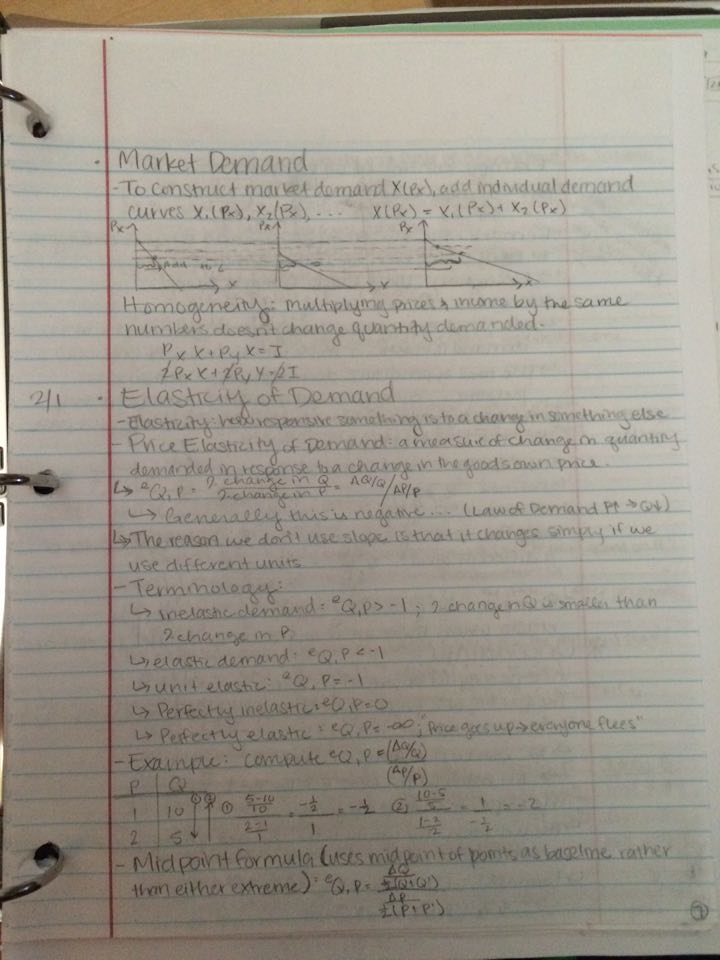 ECON 3010 Week 4 notes