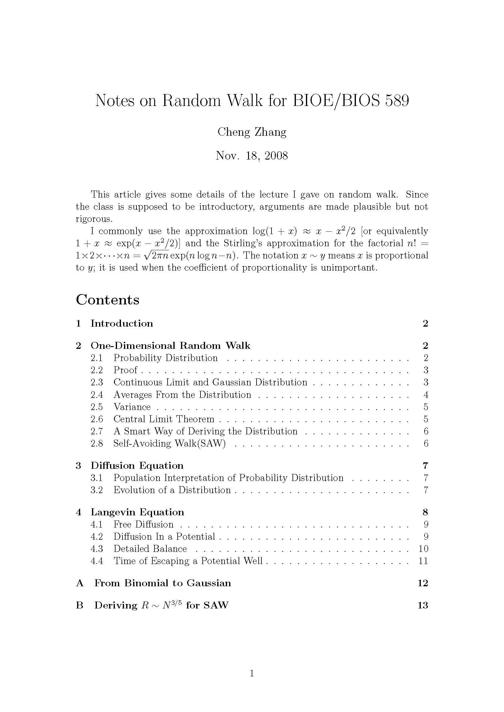 COMPUTATIONAL MOLECULAR BIOENGINEERINGBIOPHYSICS