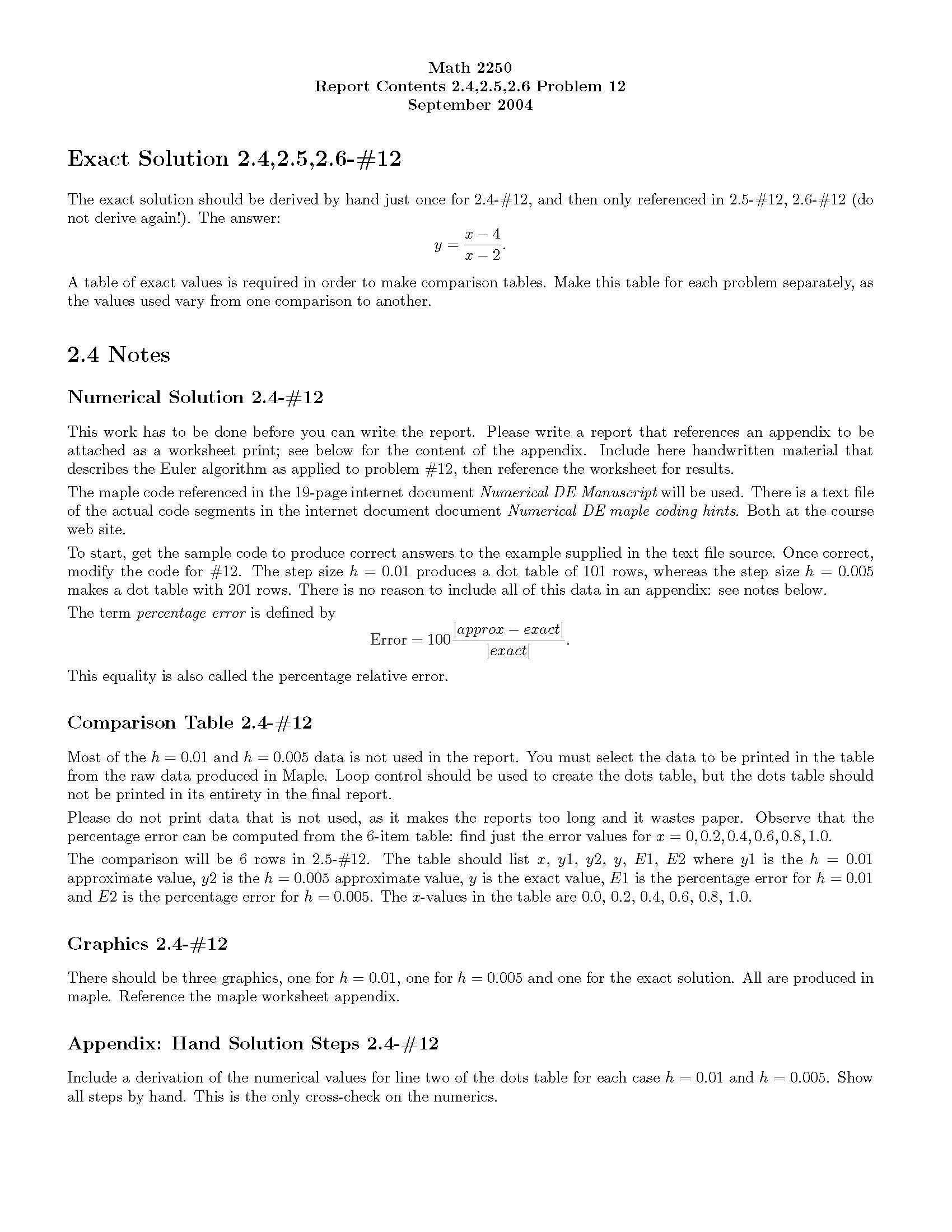 Diff Equ & Lin Algebra