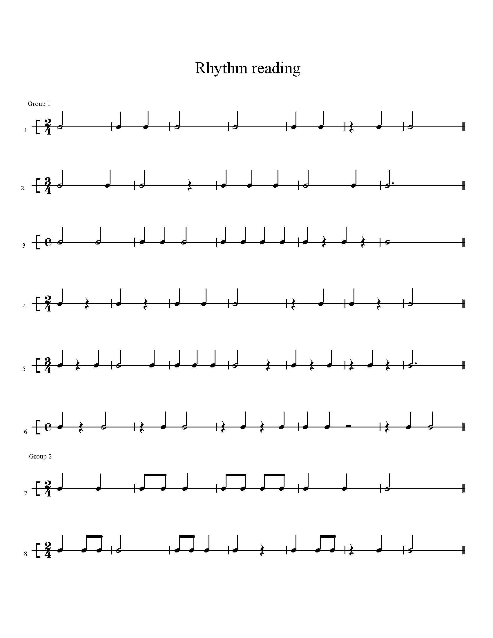AURAL SKILLS I