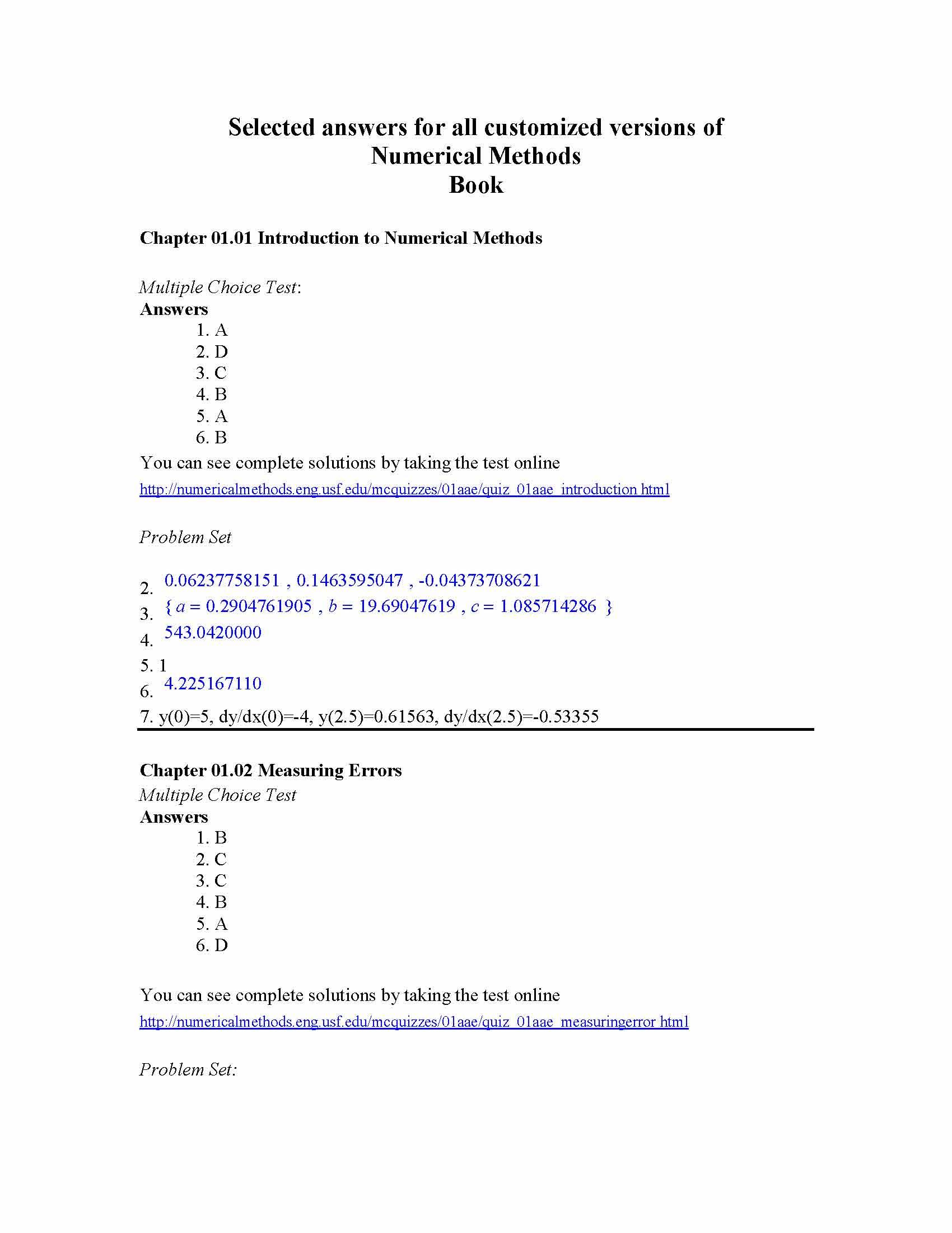 Civil and Environmental Computations