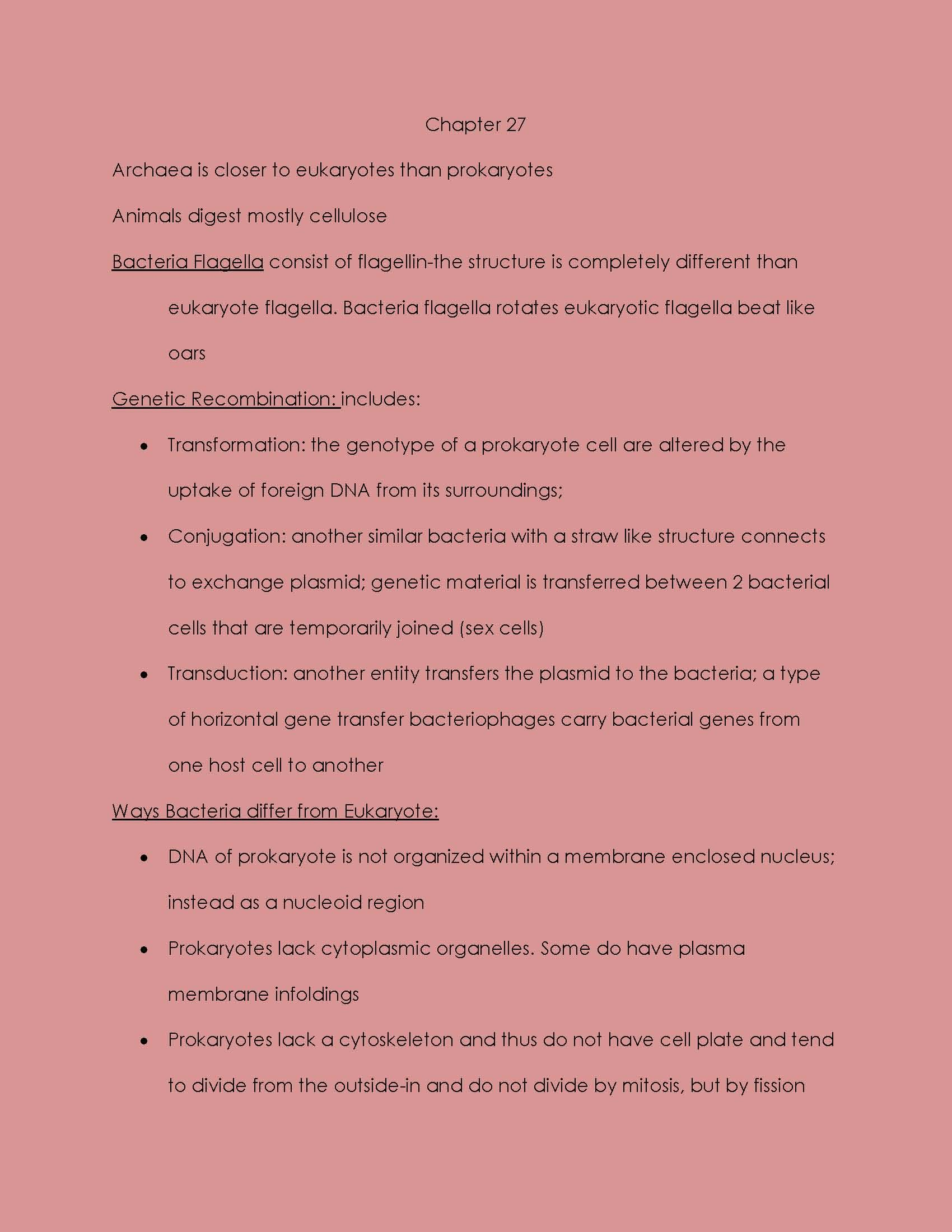 Biological Science I Lab
