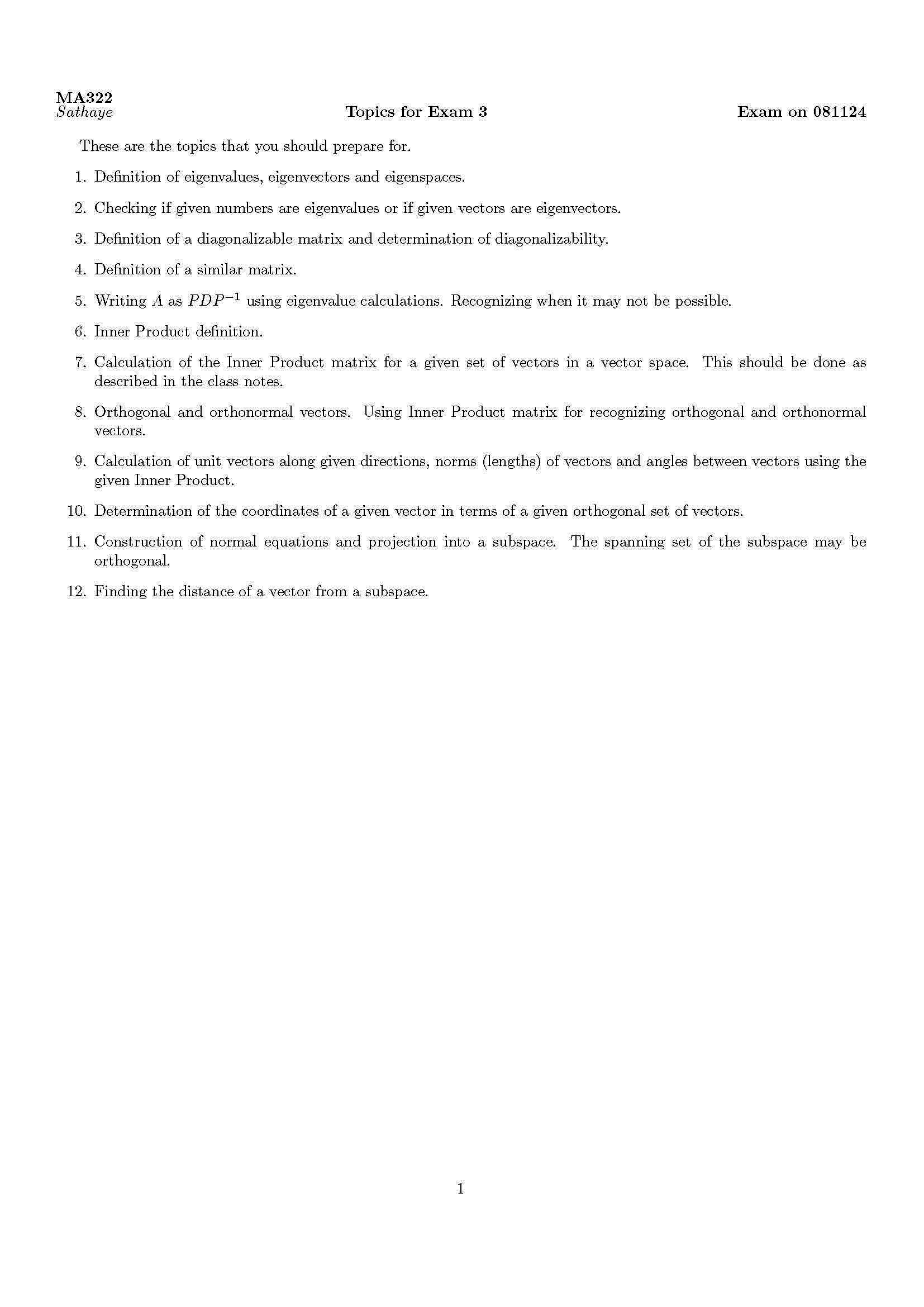 MATRIX ALGEBRA & APPLS