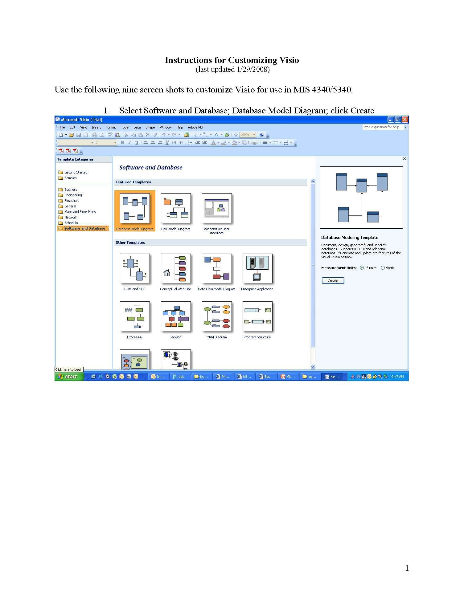 Foundations of Database System Development