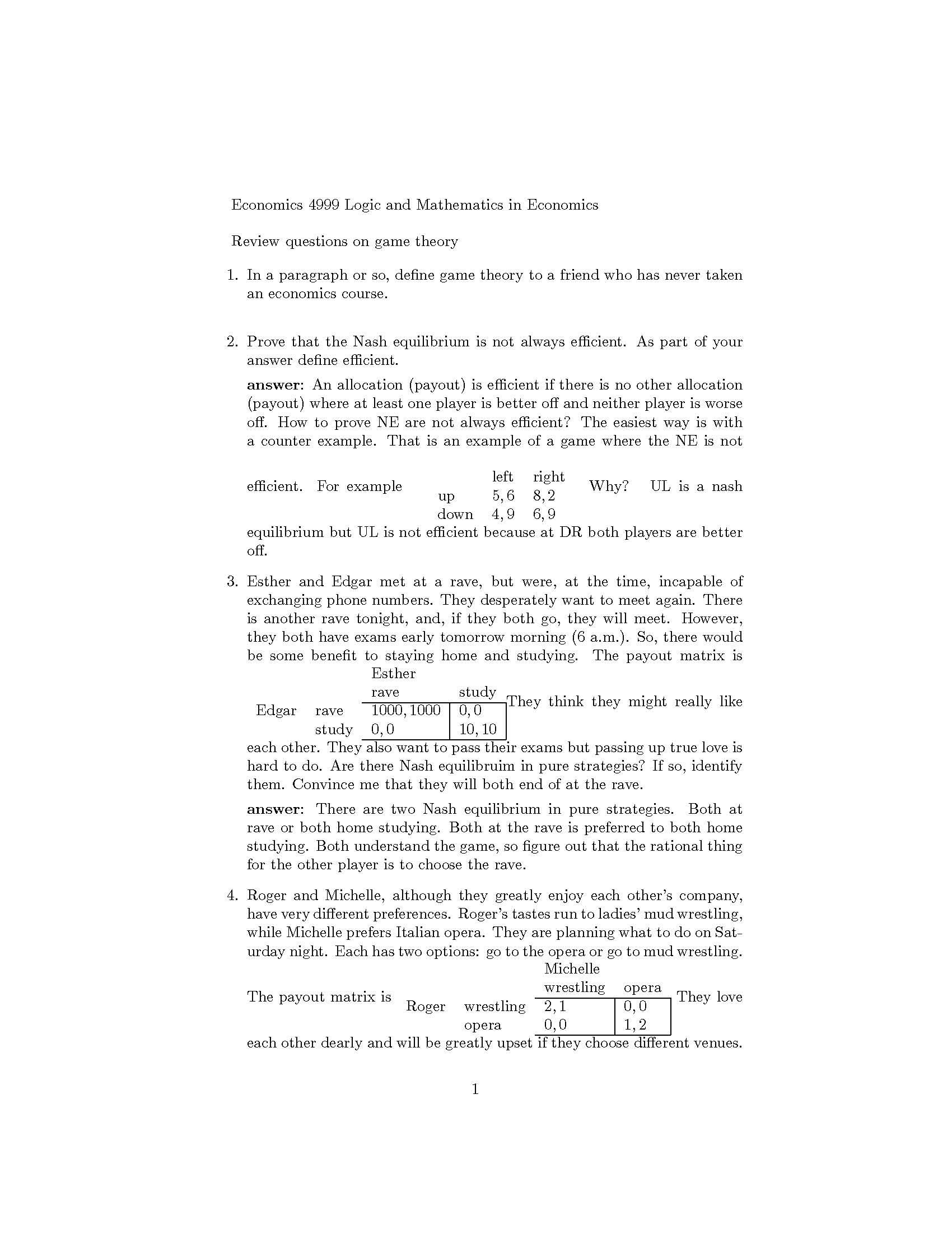 Economics in Action A Capstone Course
