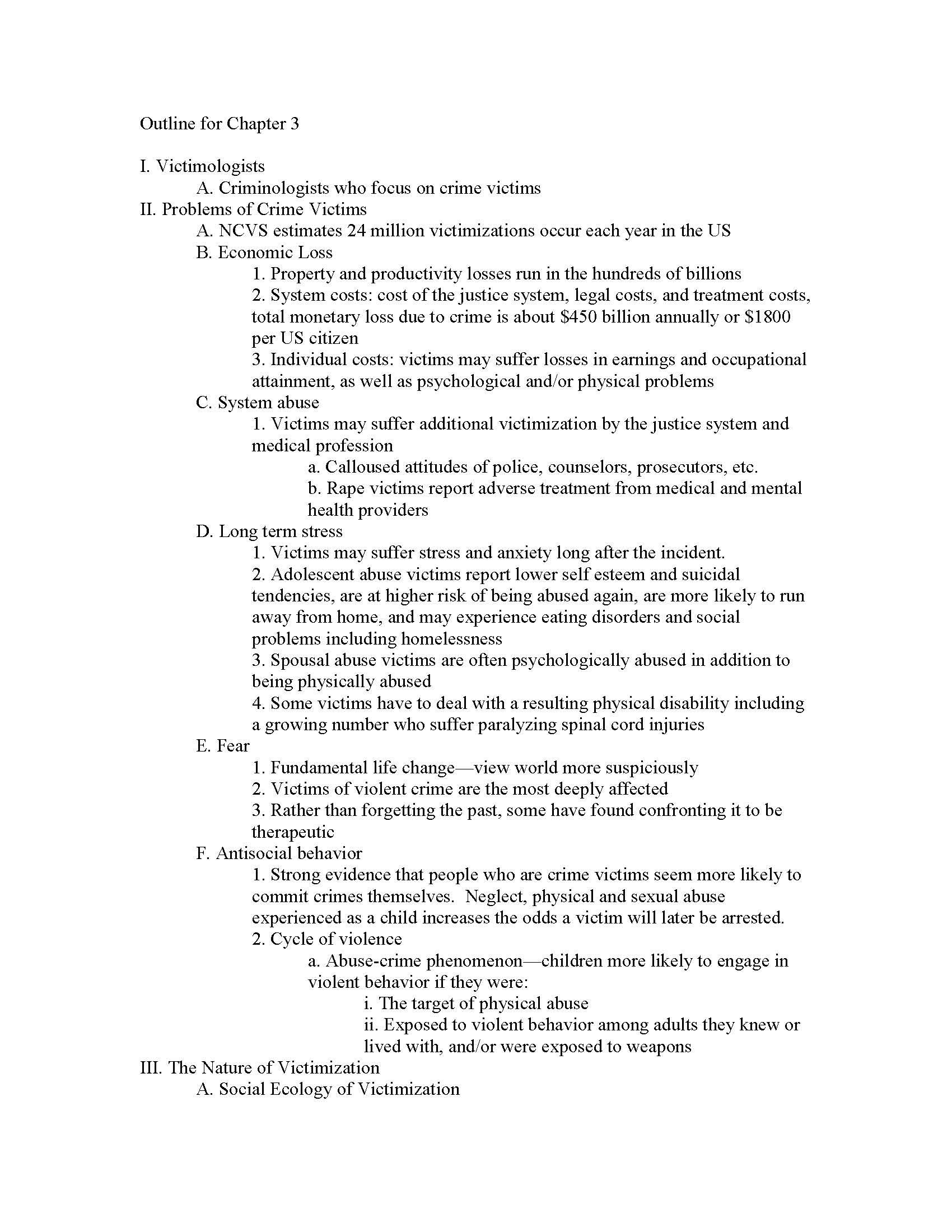 Criminology