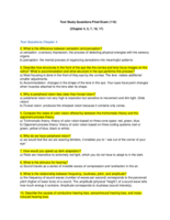 PSY 110: Intro to Psychology Final Exam Study Guide