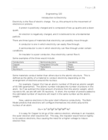 Intro to Electricity 