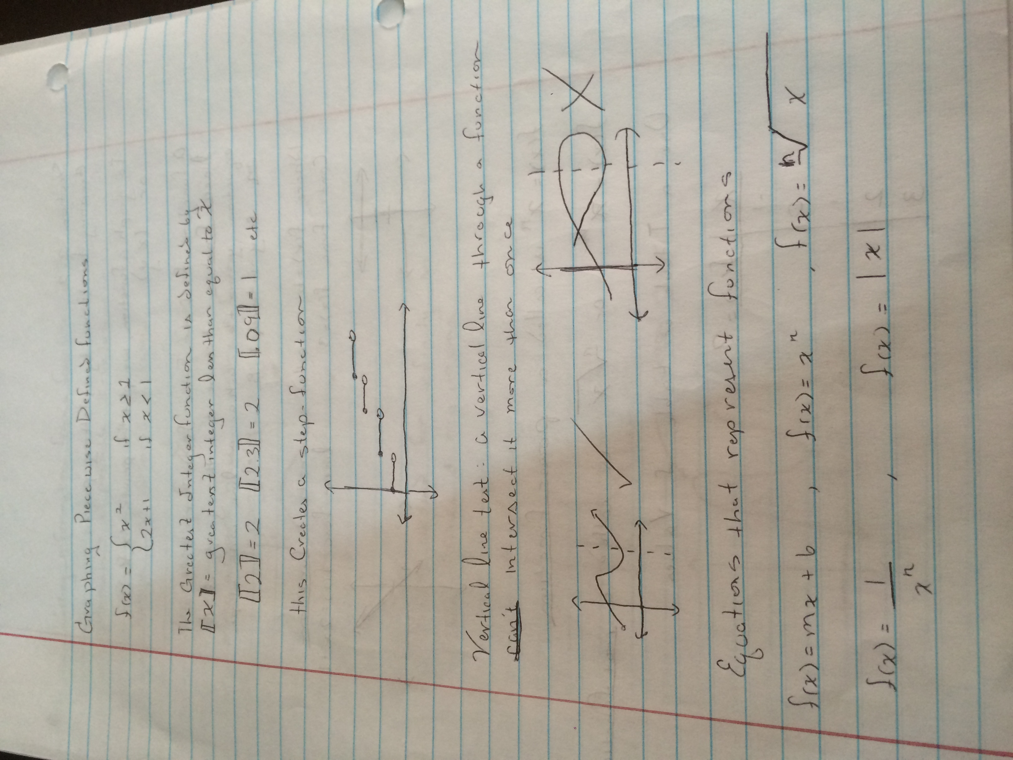 Math 1000 Test 3 Study Guide 