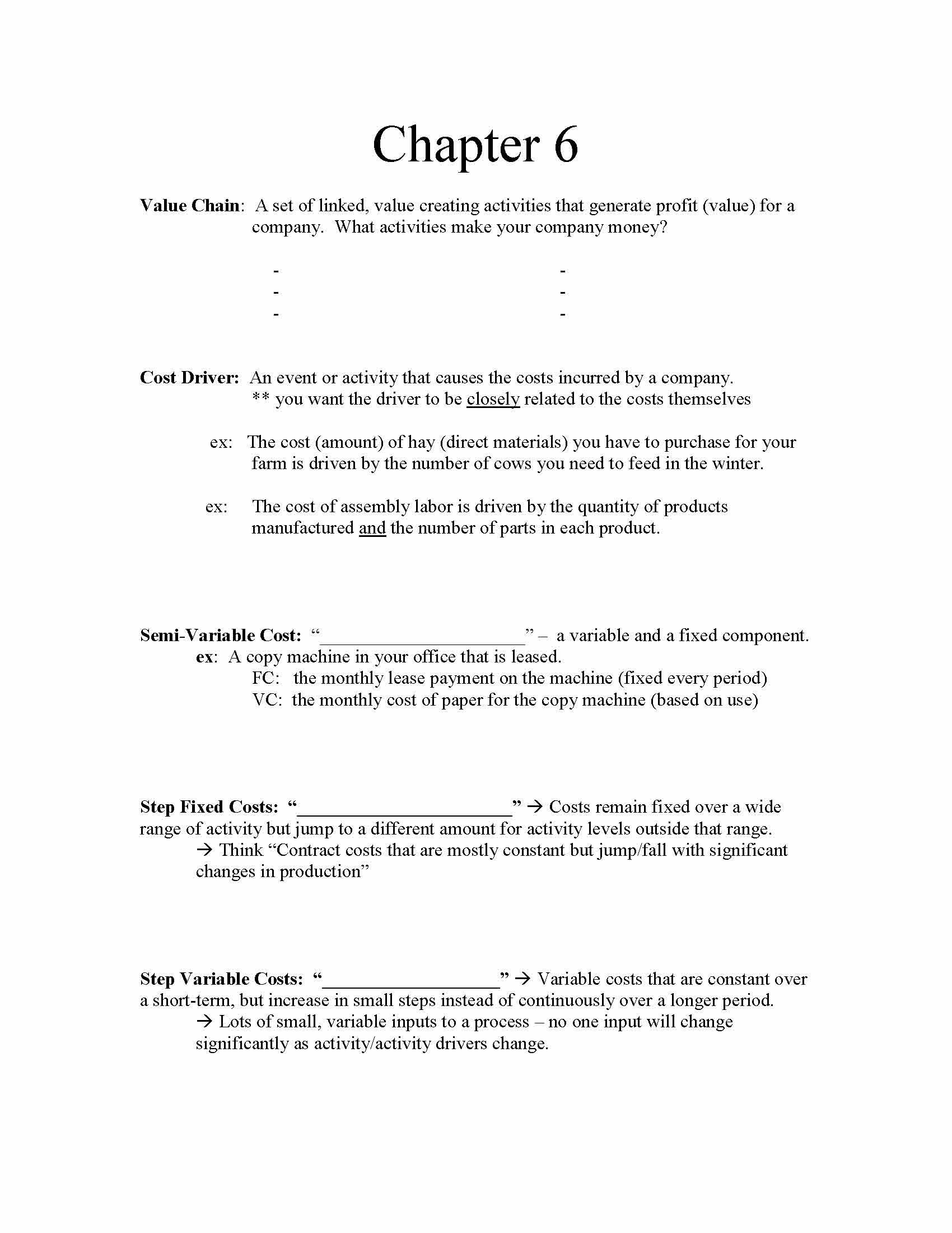 Principles of Managerial Accounting