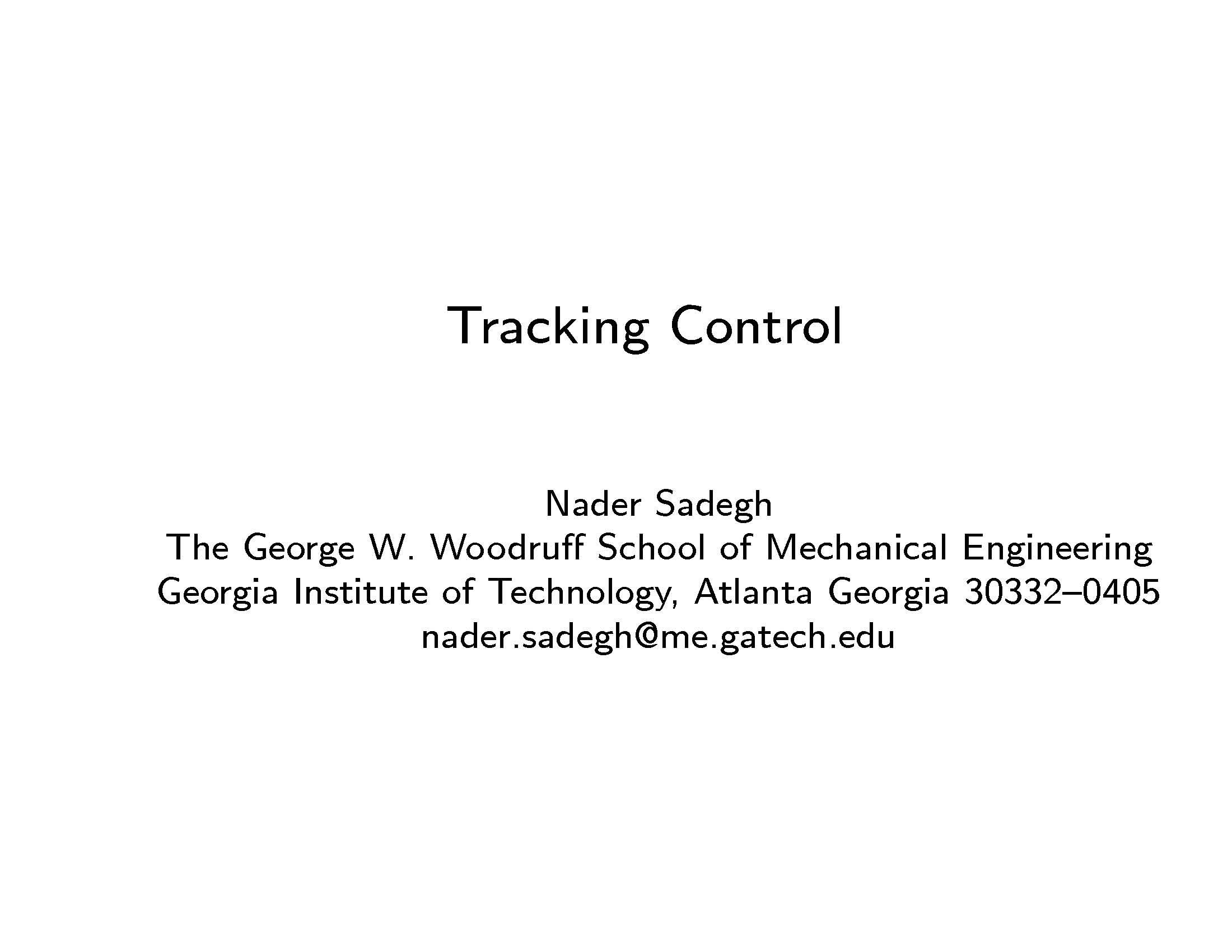 Digital Control Systems