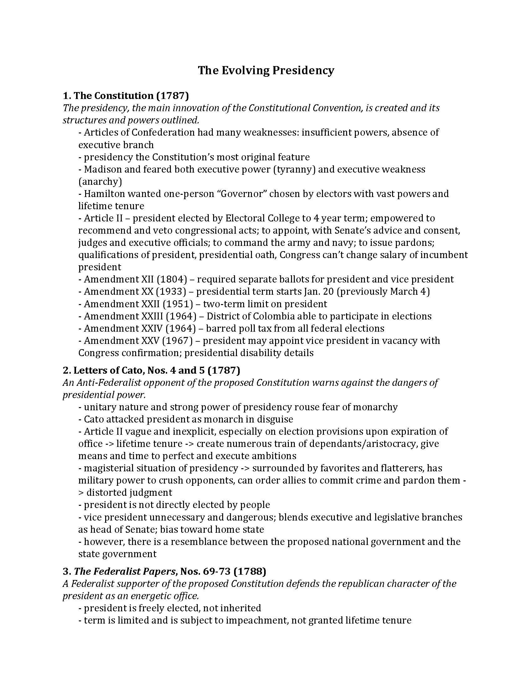 ISS & POLICIES AMER GOV