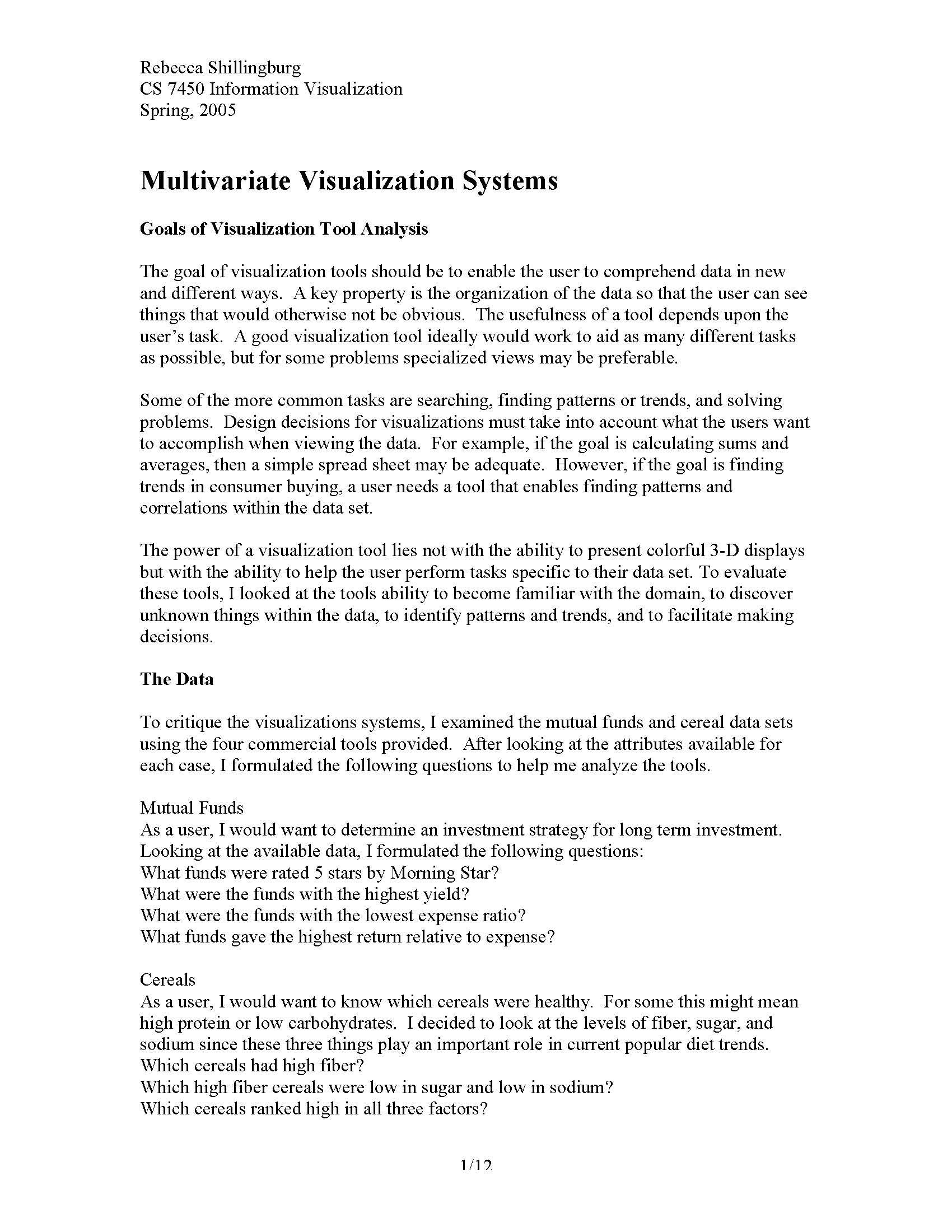 Inform Visualization