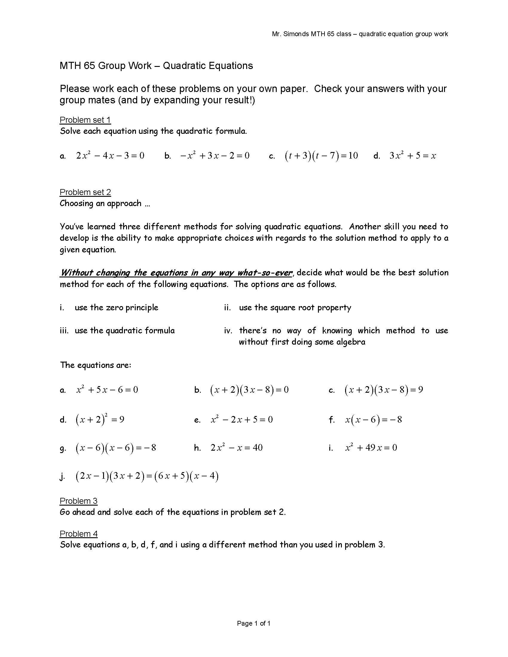 Introductory Algebra
