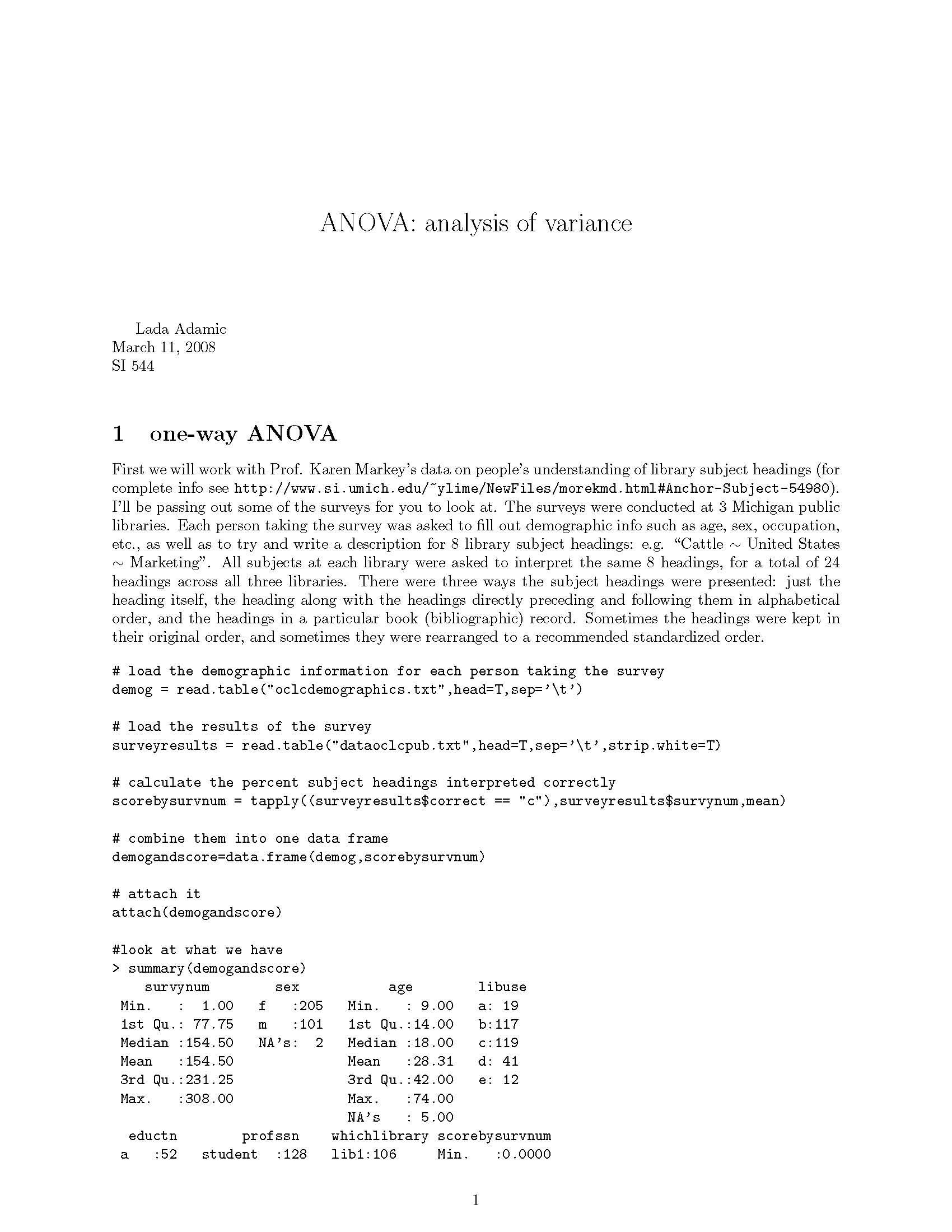 Intr Stat&Data Analy