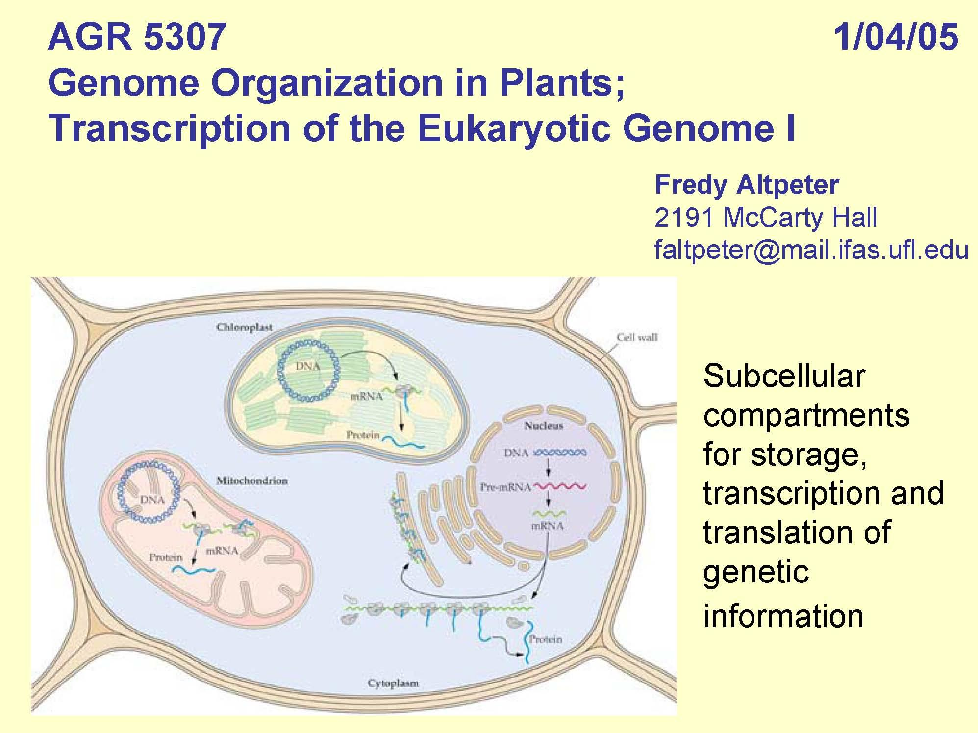 MOL GEN CROP IMPROVMT
