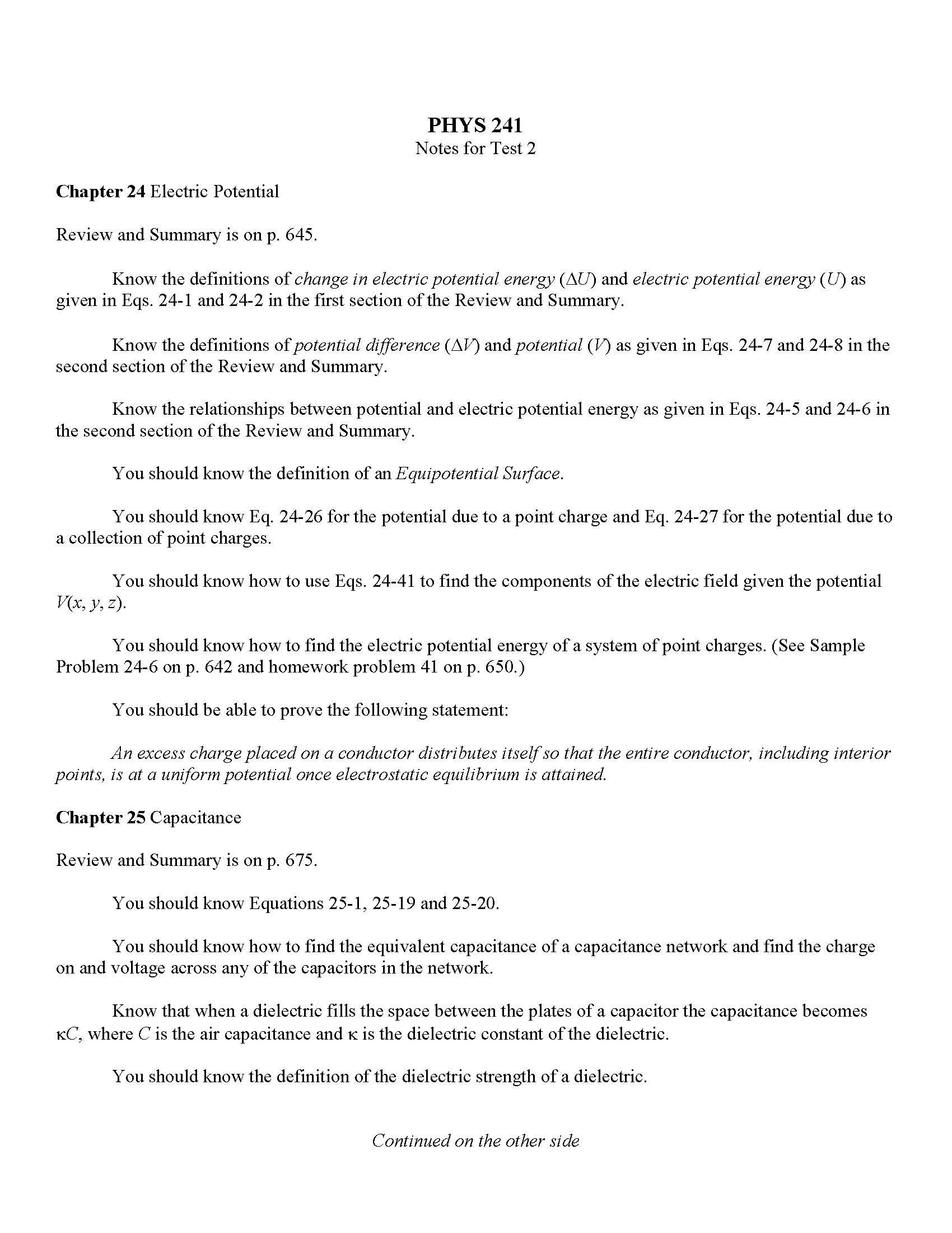 Elec Magnetism & Light