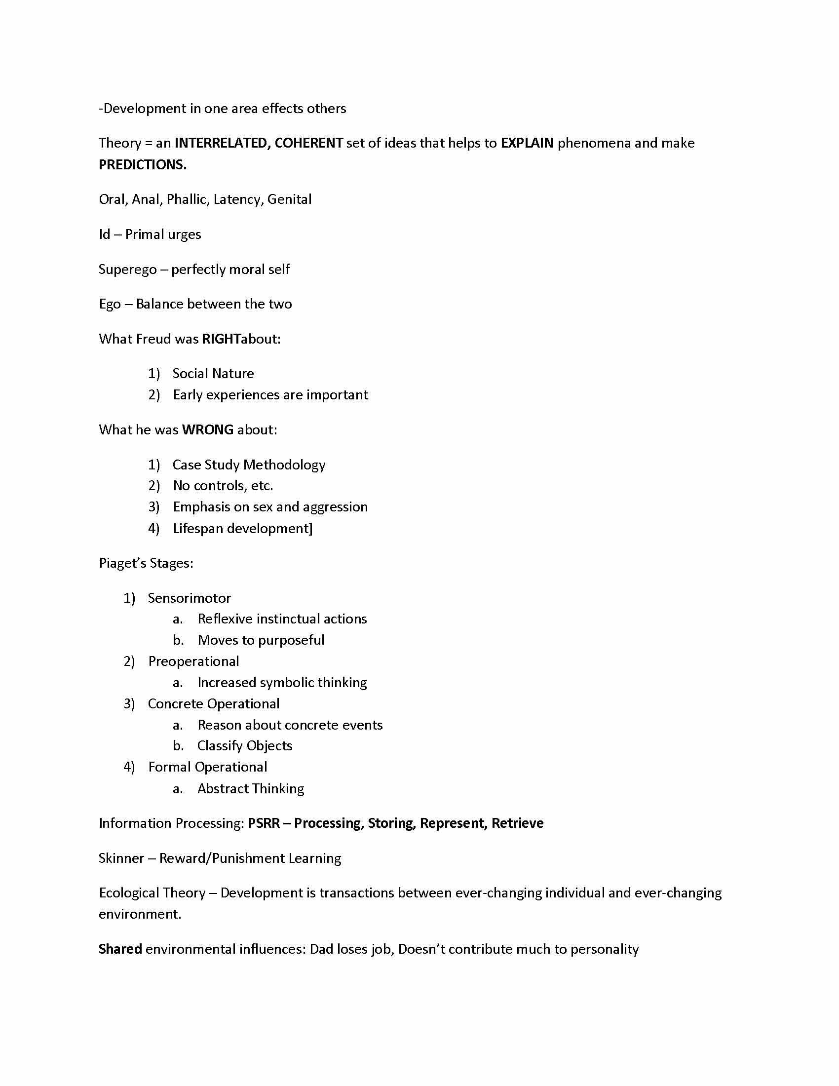 DEVELOPMENTAL PSYCH
