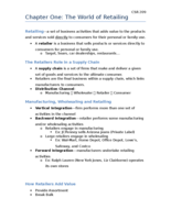 Retail Managements Ch