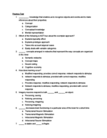 Exam 4 Study Guide 