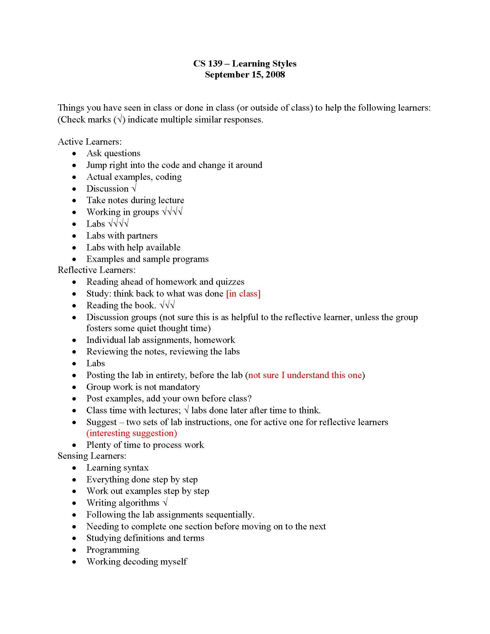 ALGORITHM DEVELOPMENT