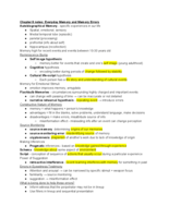 Chapter 8 weekly notes