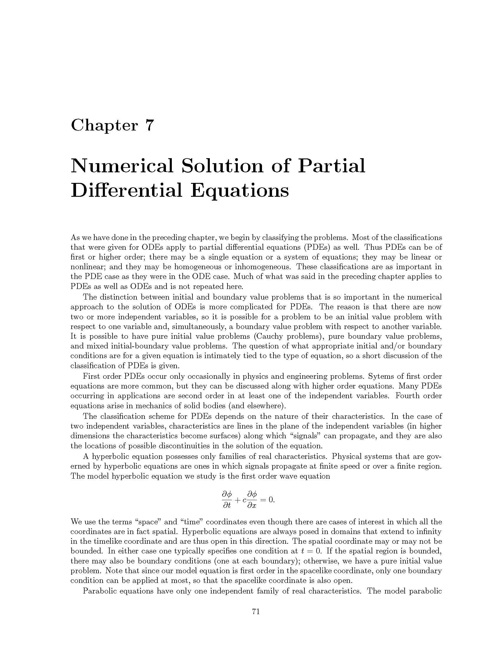 COMPUTATIONAL METHODS