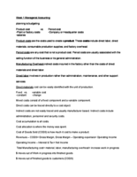 Week 1 Accounting notes