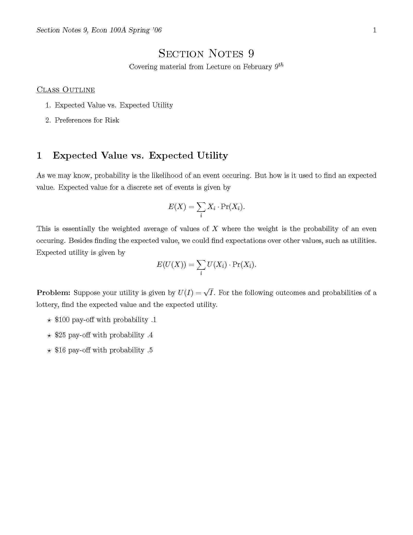 Economic Analysis