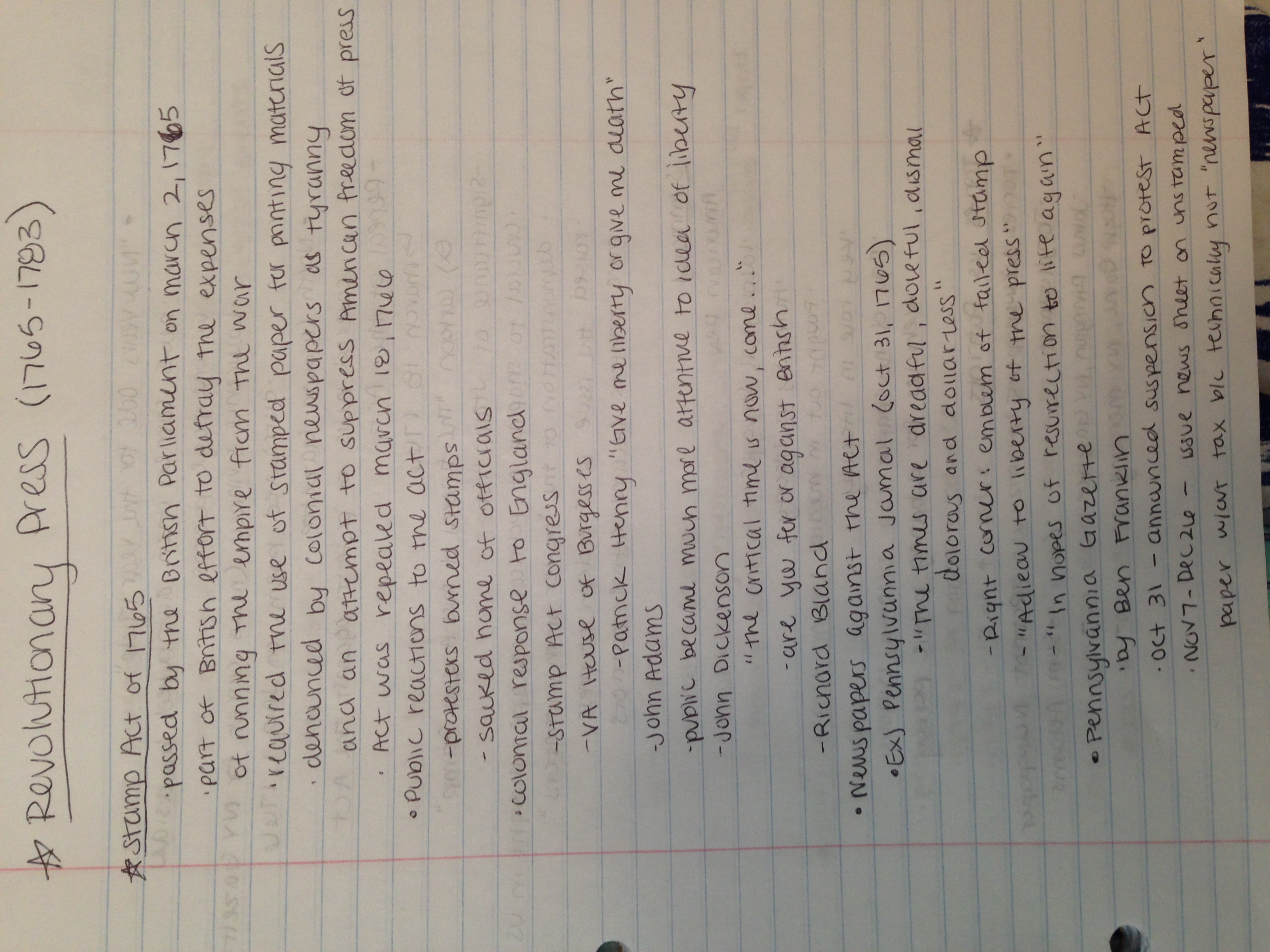 Week 2 Lecture Notes