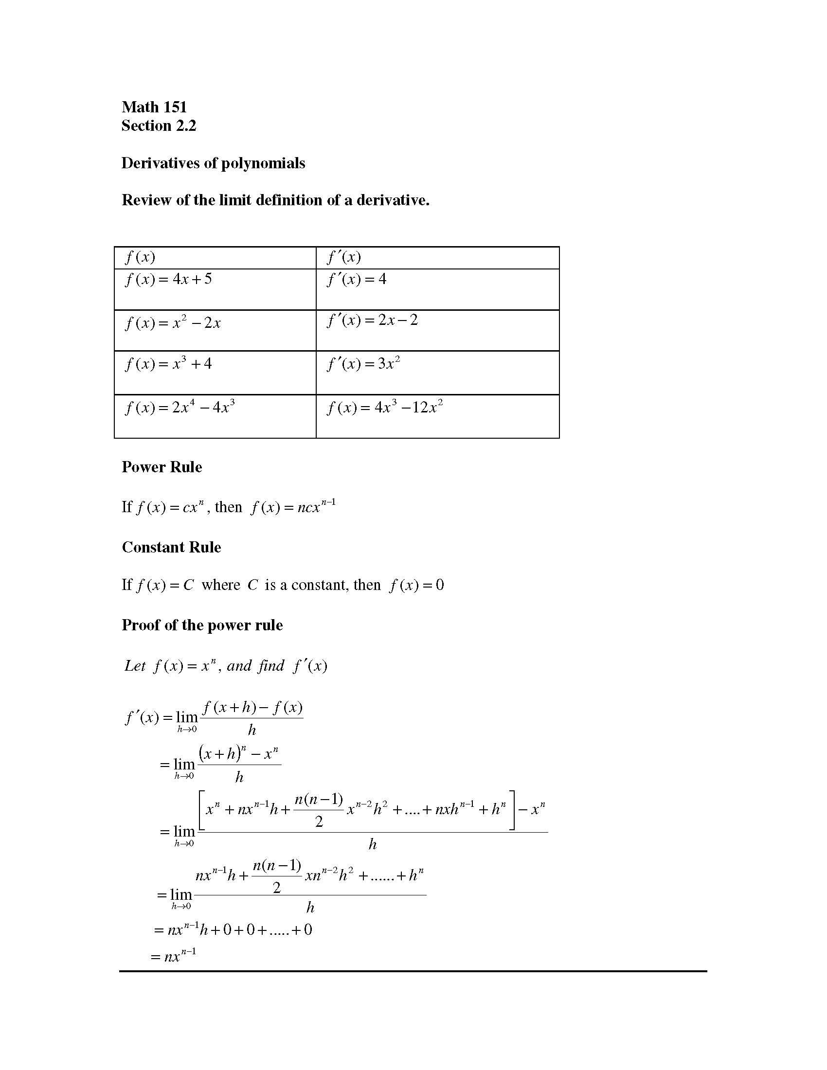 Calculus and Analytic Geometry I