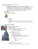 ARTH 159- TRASH AND TREASURE, TEMPLES AND TOMBS EXAM STUDY GUIDE 1