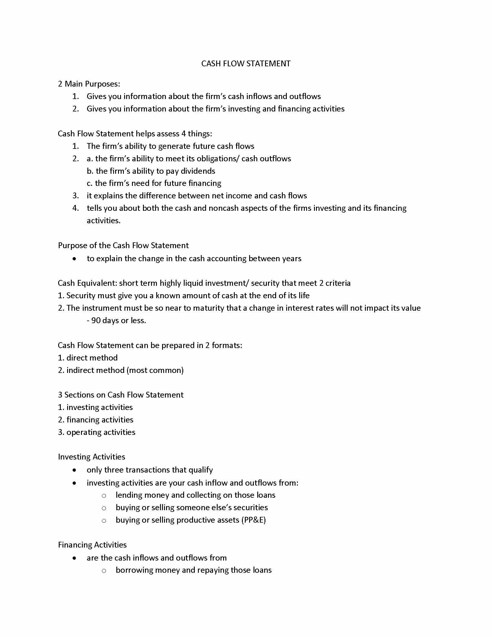 Liquidity and Working Capital Management