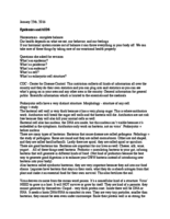 Epidemics and AIDS notes 01-25