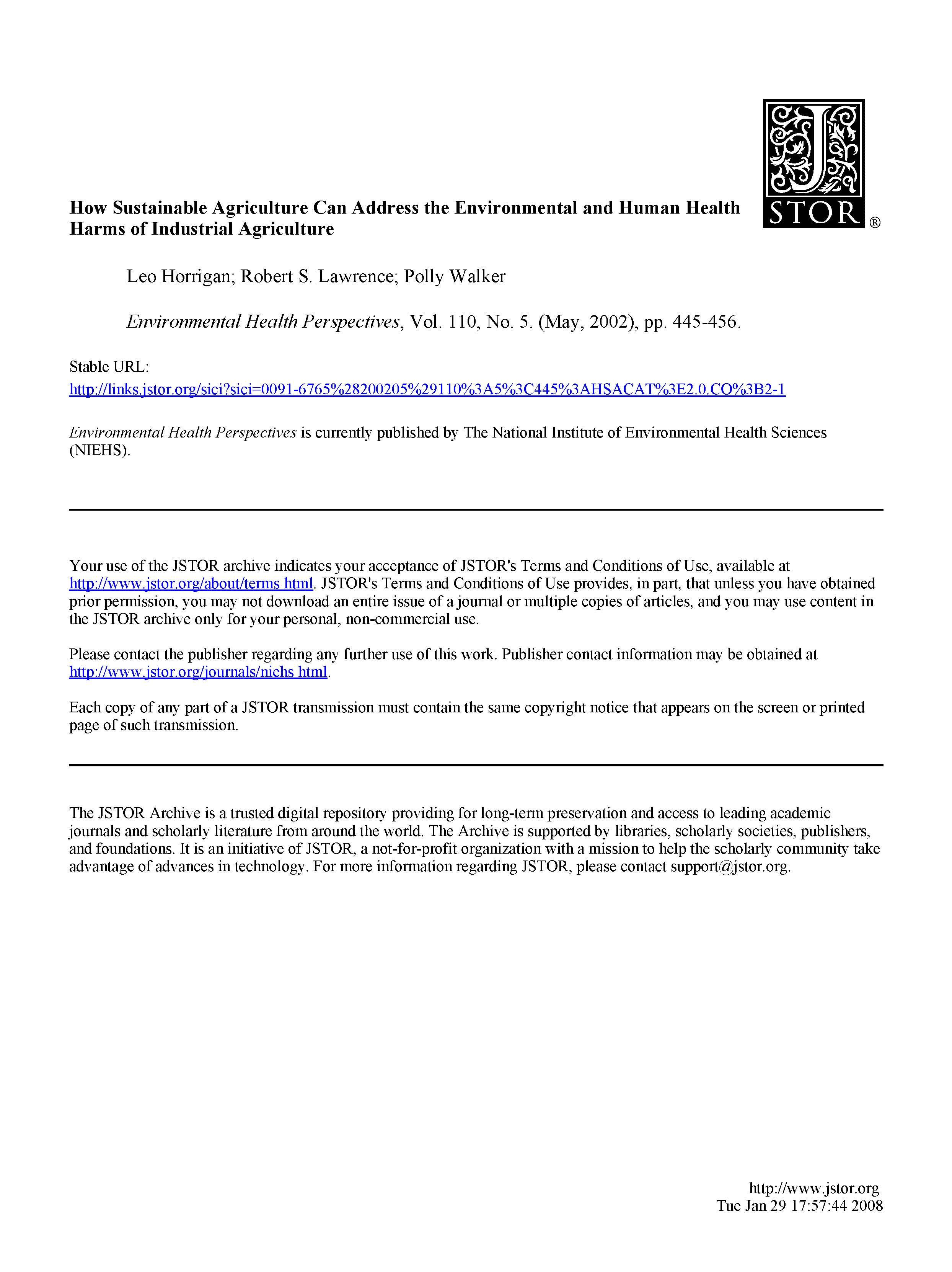 Introduction to Ecology