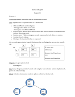 Exam 2 study guide