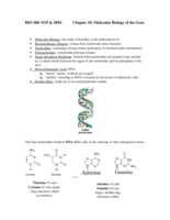 BIO 100: 9/29 & 10/01