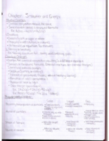 Chapter 3-Matter and Energy