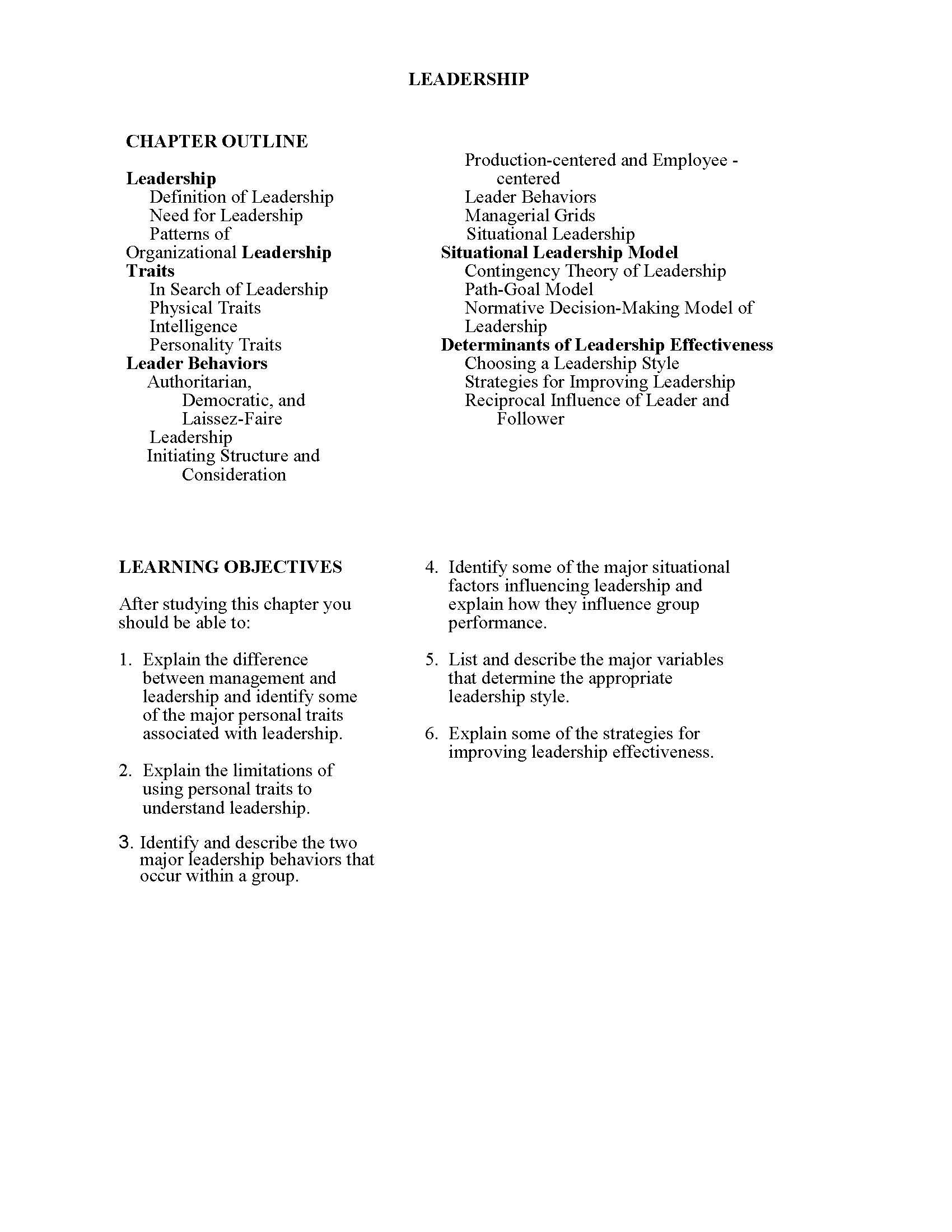 Admin & Oper Park & Rec (W)